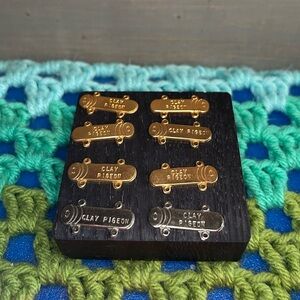3/$10 Clay Pigeon Uniform Badge Bars